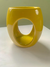 Load image into Gallery viewer, Ceramic Yellow Oval Burner
