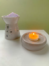 Load image into Gallery viewer, Ceramic Grey Flower Burner
