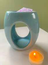 Load image into Gallery viewer, Ceramic Blue Oval Burner
