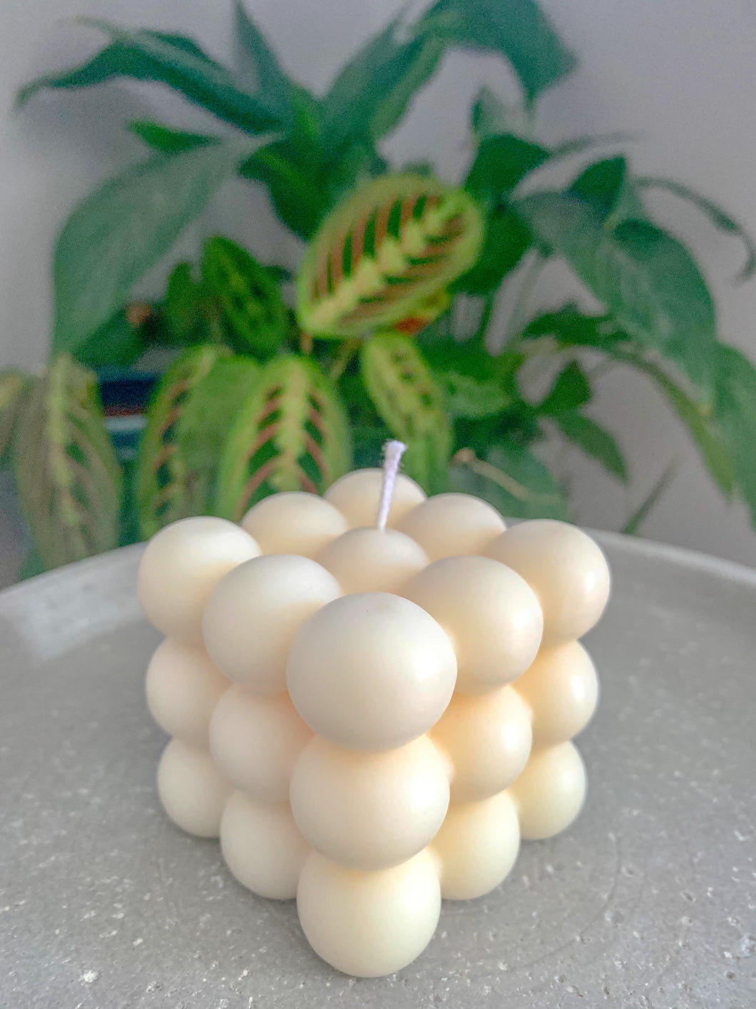 Unscented Bubble Candle