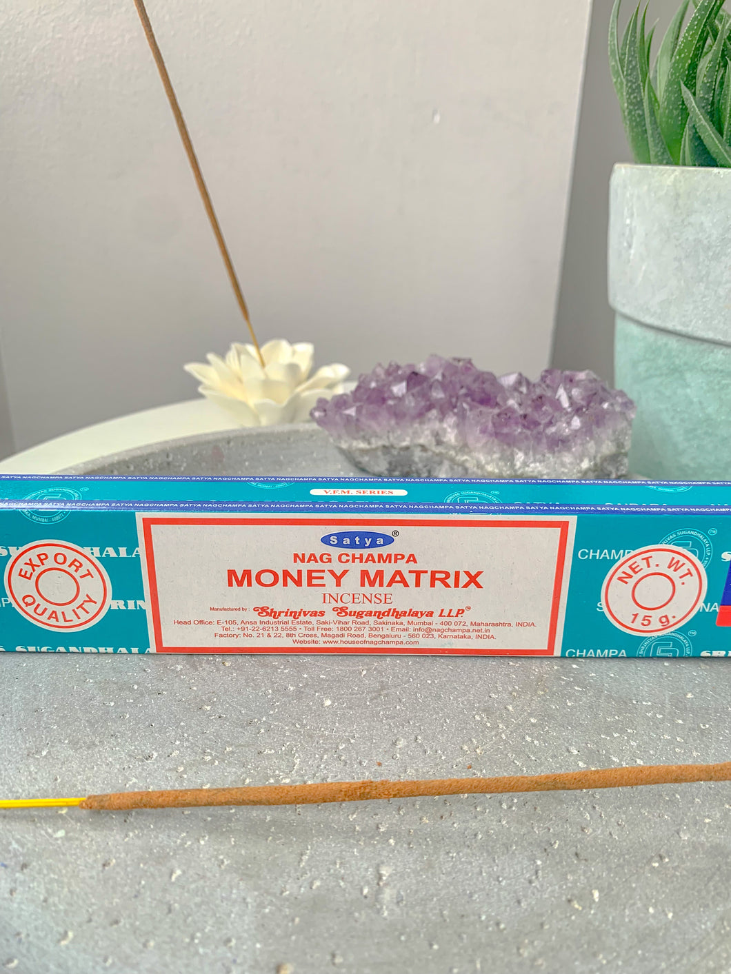 Money Matrix Incense Sticks